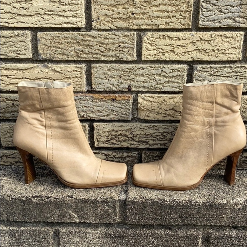 Aldo squared toe booties